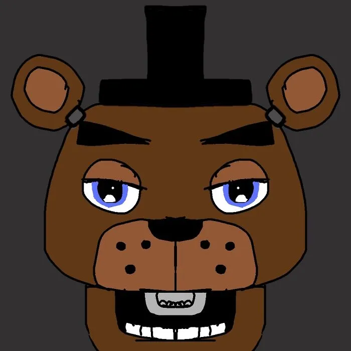 Freddy Fazbear Made On Ibispaintx