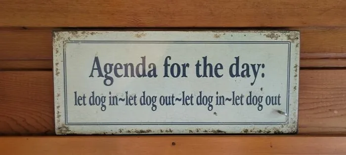 We Have This Above The Front Door