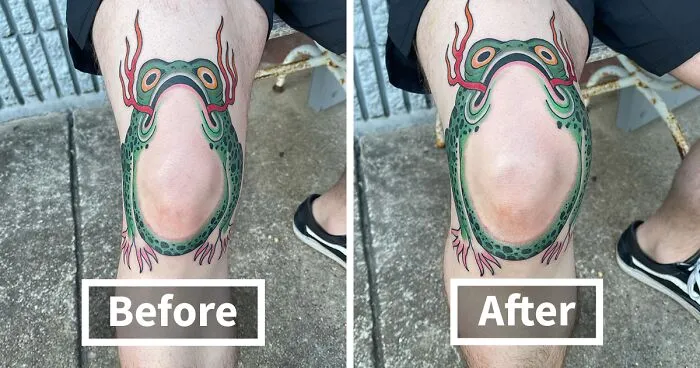 40 Genius Tattoos That Reveal All Their Glory Only After Their Canvases Move