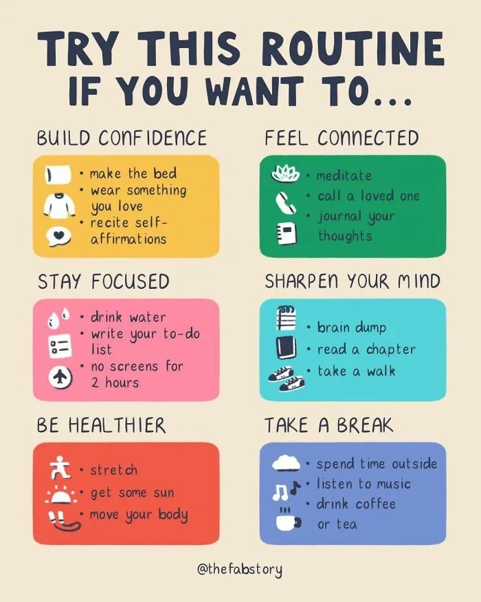 Some Mental Health Suggestions