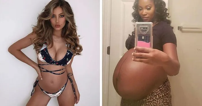 30 Mothers Are Sharing Realistic Pictures Of Baby Bumps And Pregnant Bodies To Fight Toxic Standards