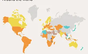 Map Reveals Every Country's Favourite Anime