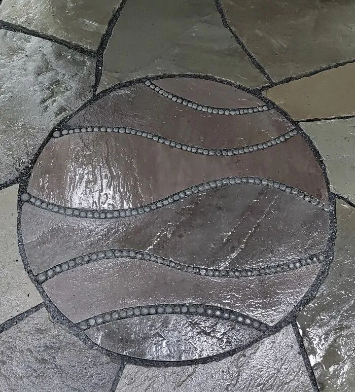 And On The Same Property As The Last Few--Outdoor Shower Mosaic, 2022