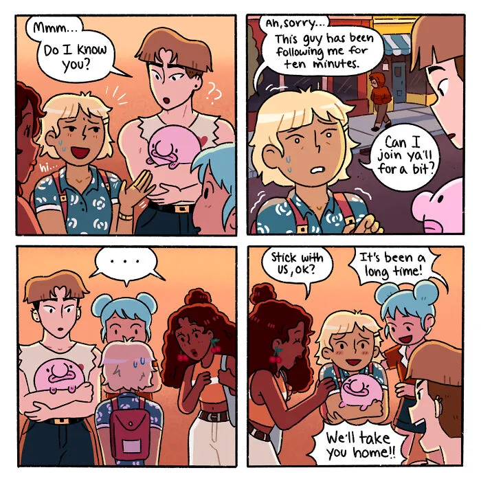 40 Of The Latest Comics That Capture The Whole Spectrum Of Modern Life Experiences Of Blobby And Friends