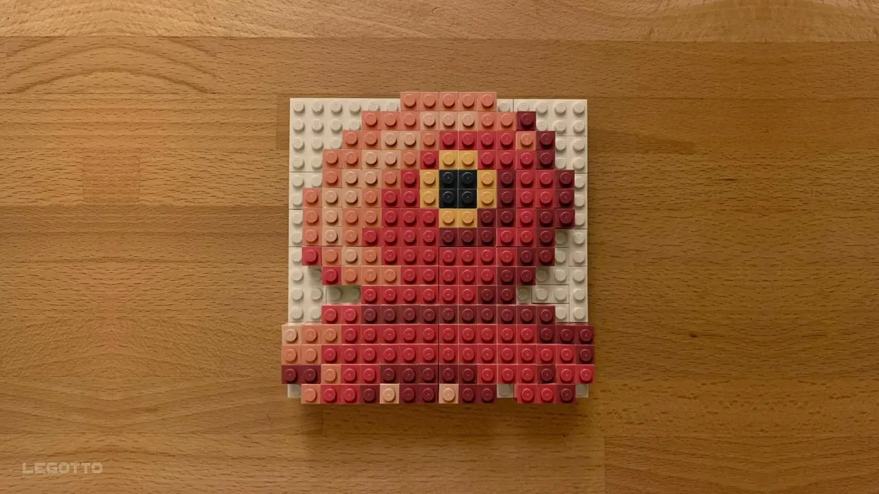 I Made This Using LEGO As Pixel Art