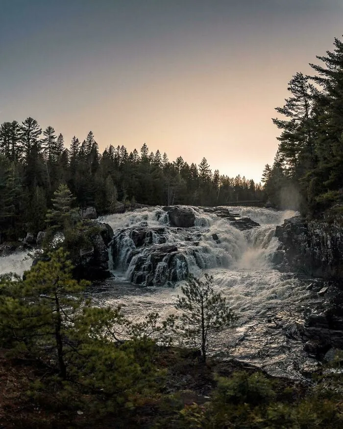 Chutes Monte-À-Peine-Et-Des-Dalles,  Sainte-Béatrix, Québec, Can