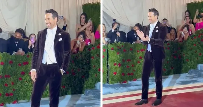 Ryan Reynolds' Reaction To His Wife's Dress Transformation At The Met Gala 2022 Is Melting People's Hearts