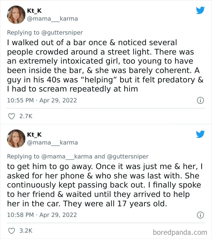 "Men, DO THIS": Bartender Warns Woman About A Suspicious Guy, Inspires Others To Share Similar Stories (35 Stories)