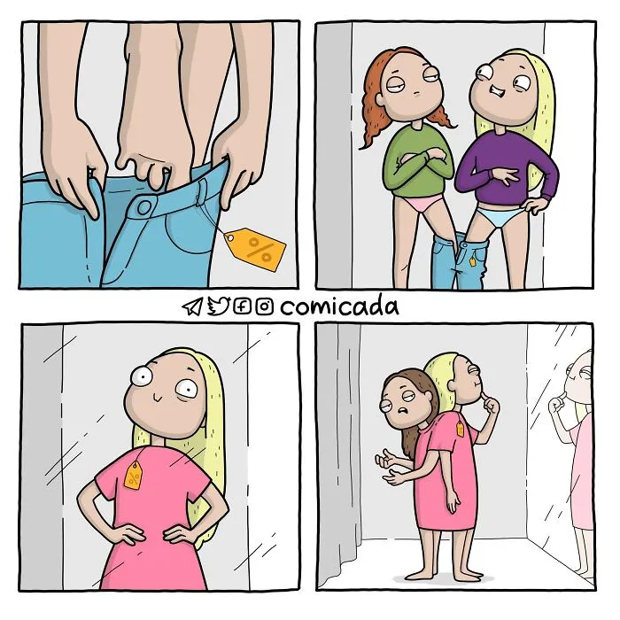 Esta artista se ríe de las molestias diarias de la vida en estos 16 nuevos y divertidos cómics