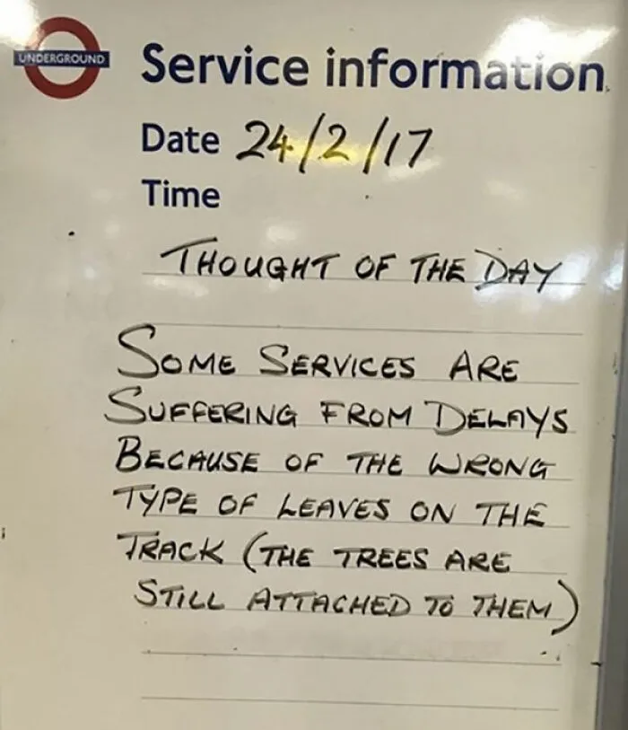 This British Facebook Page Is Sharing 40 Pictures That Prove 'Random' Is A Daily Thing On 'The Tube'
