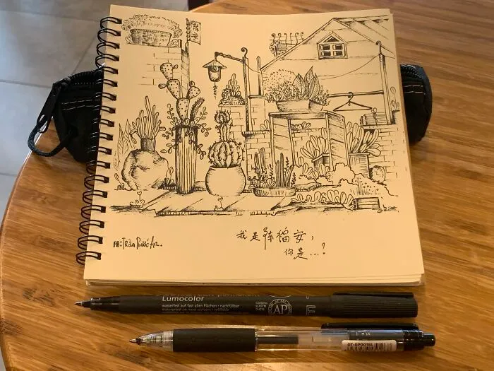19 Random Drawings Out Of My Sketchbook