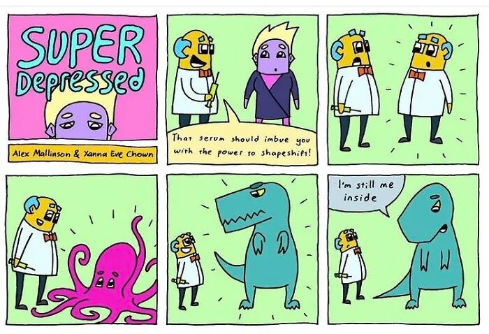 "What If Superman Had Depression?": 10 Comics Made By Us
