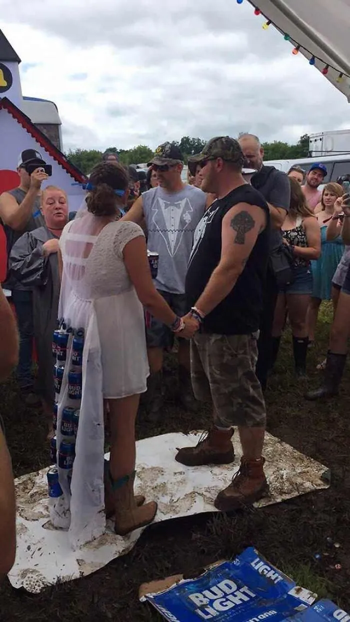 Did Bud Light Sponsor The Wedding?