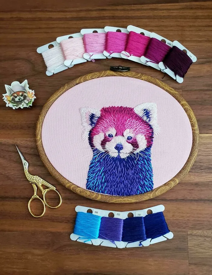 ¿A alguien le gustan los pandas rojos? Y ¿qué hay de los fucsias?
