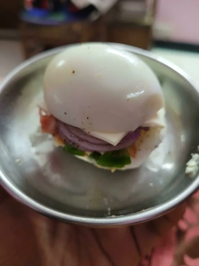 My Dad Asked Me If I Wanted An Egg Sandwich. I'm Not Even Mad, This Is Genius