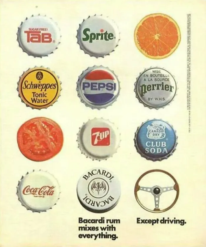Bacardi Rum Ad, 1983
