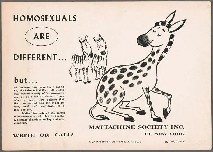 Homosexuals Are Different, Mattachine Society Of New York, 1960