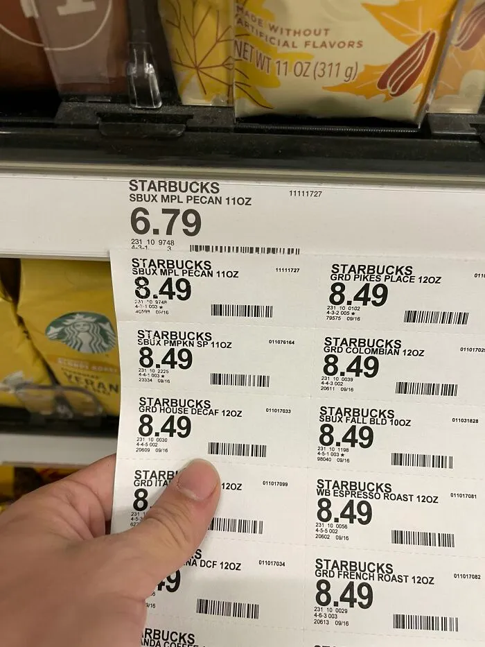 Inflation In One Picture. Prices On All Food Have Been Going Parabolic. Half A Dozen Bagels Was 3.29 Now It's 5.49! Lower And Middle Class Americans Cannot Survive This