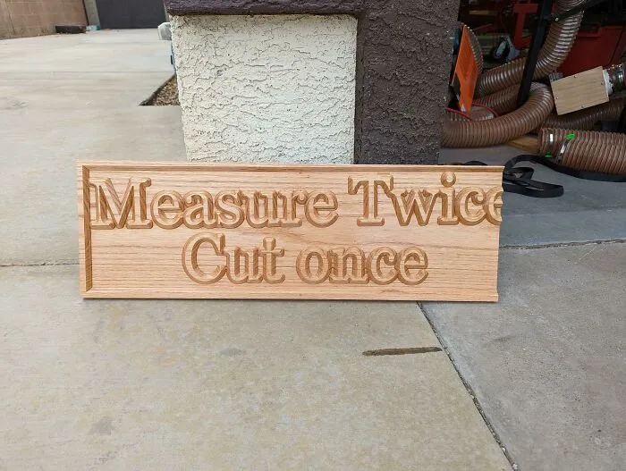 Made A Sign For My Garage Shop Wall