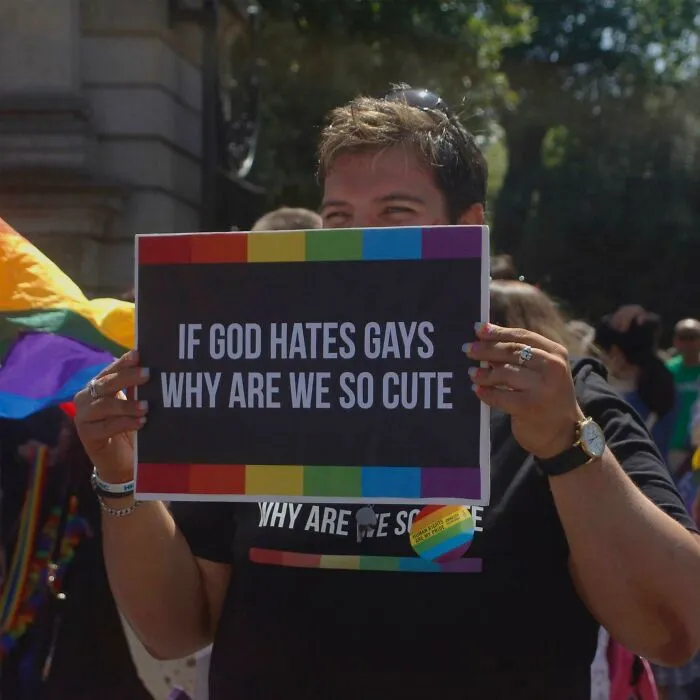 I Went To Pride For The First Time Yesterday, This Is My Favorite Photo From The Whole Day