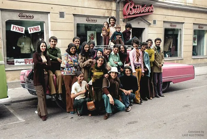 Los Bin Laden en Suecia, 1971