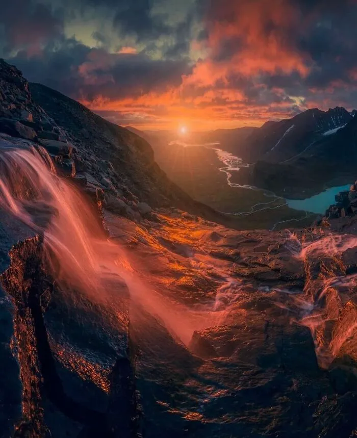 Sunrise In Sweden