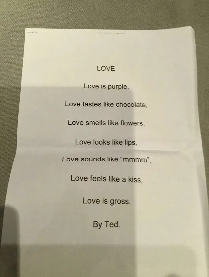 When I Was 8 I Was A God Damn Poet