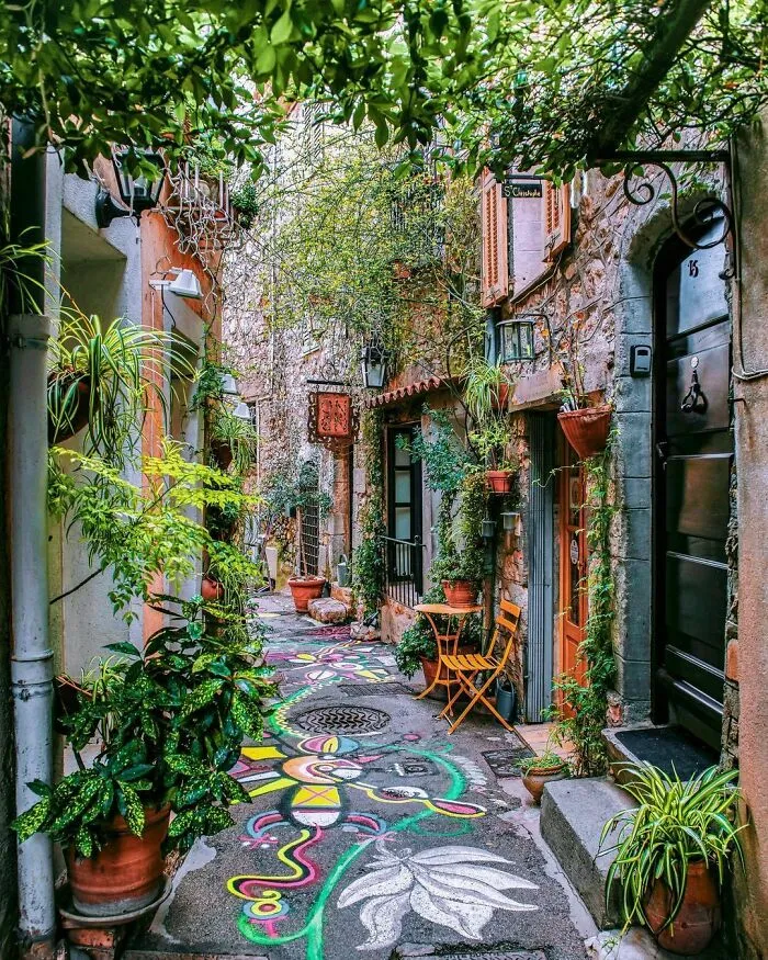 The Fairies Left Scribbles All Over The Street, Much To The Villagers' Disamy
