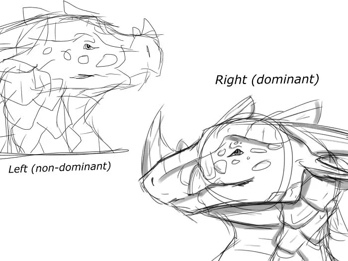 Did A Redraw Of This One Mudwing (From Wings Of Fire) Headshot Concept. I Think It Turned Out Ok For Being Done In About Two Minutes?