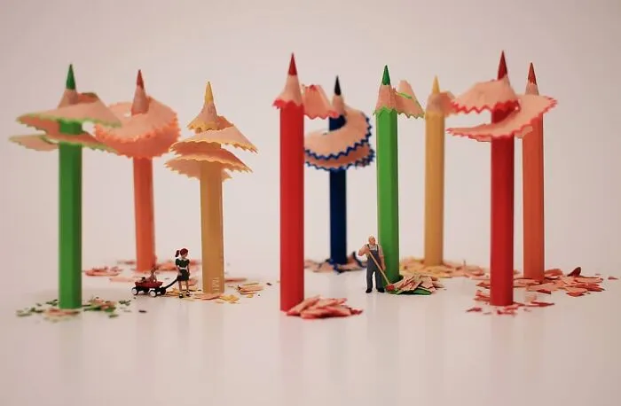 I Created Surreal Scenes Of Our World From The Perspective Of Tiny People (17 Pics)