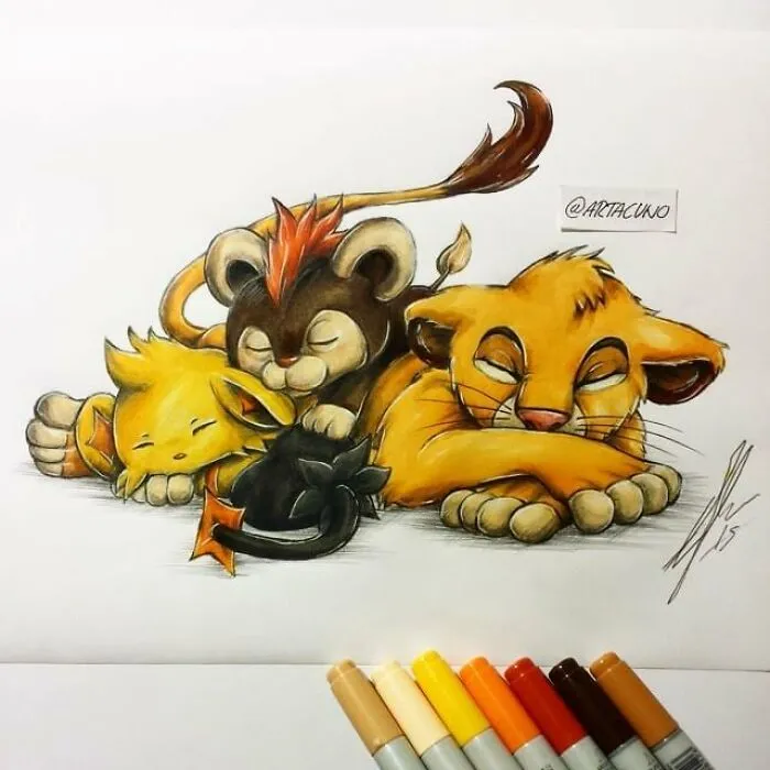 This Artist Made 20 Disney-Pokemon Mashups You Never Thought You'd Want