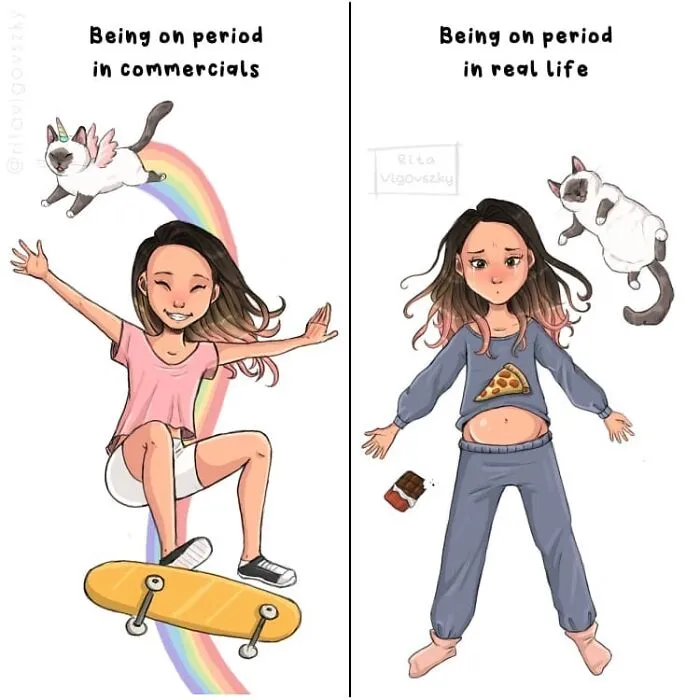 "What It's Like To Have A Cat": 40 Illustrations By This Artist (New Pics)