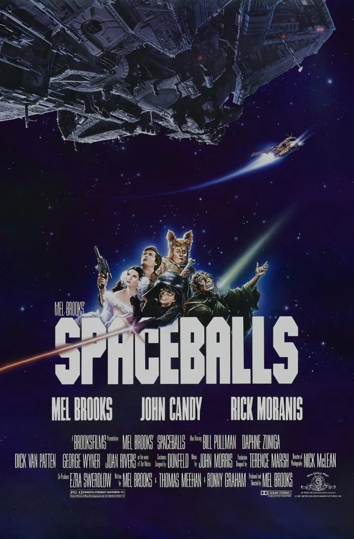 Movie poster for "Spaceballs"