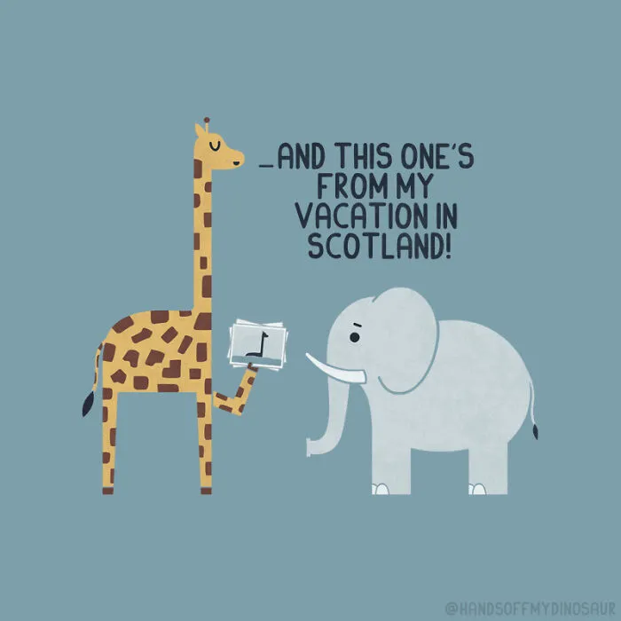 I've Always Enjoyed Placing Animals In Funny Situations Or Daily Scenarios That We Can All Relate To (30 Illustrations)