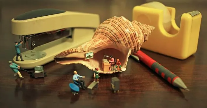 I Created Surreal Scenes Of Our World From The Perspective Of Tiny People (17 Pics)
