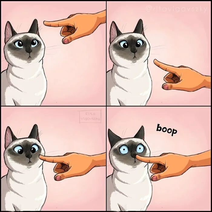 30 Ilustraciones que muestran cómo es tener un gato