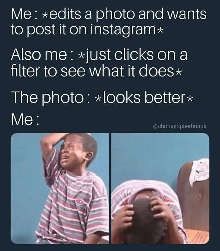 People Are Bursting With Laughter At These 30 Photography Memes, Shared By This Dedicated Instagram Page