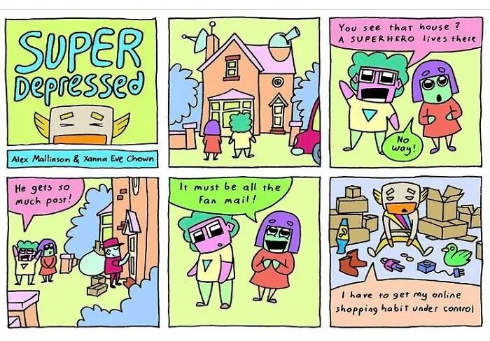 "What If Superman Had Depression?": 10 Comics Made By Us