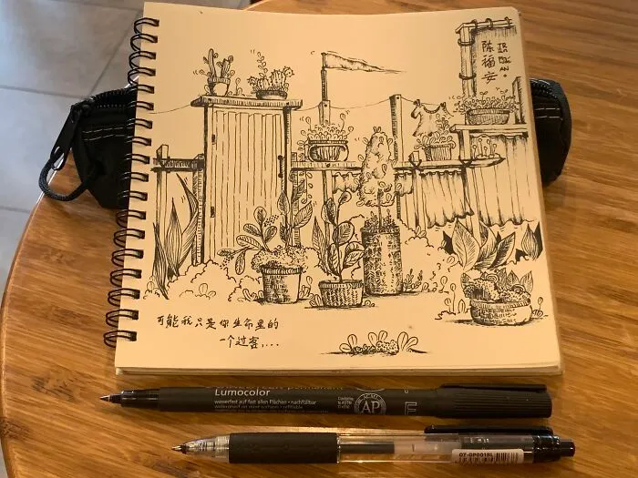 19 Random Drawings Out Of My Sketchbook