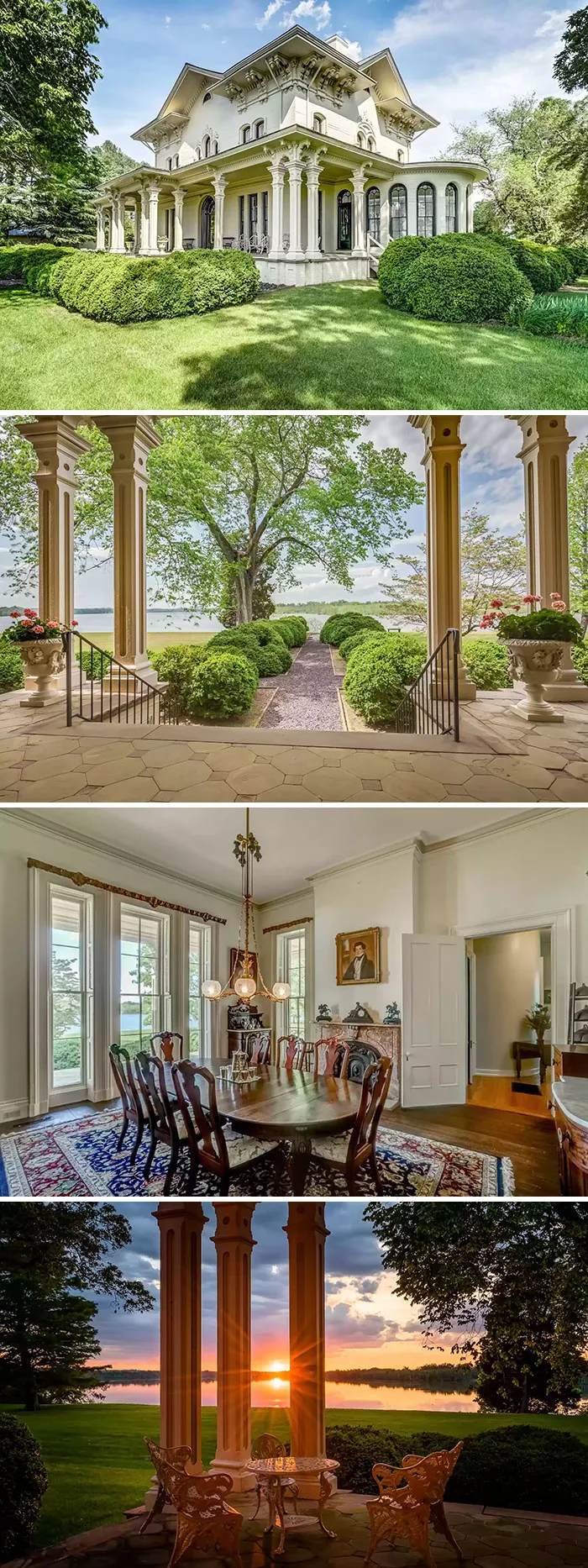 This Instagram Page With 494K Followers Collects 'Historical Homes Of America', Here Are 40 Of The Prettiest Ones