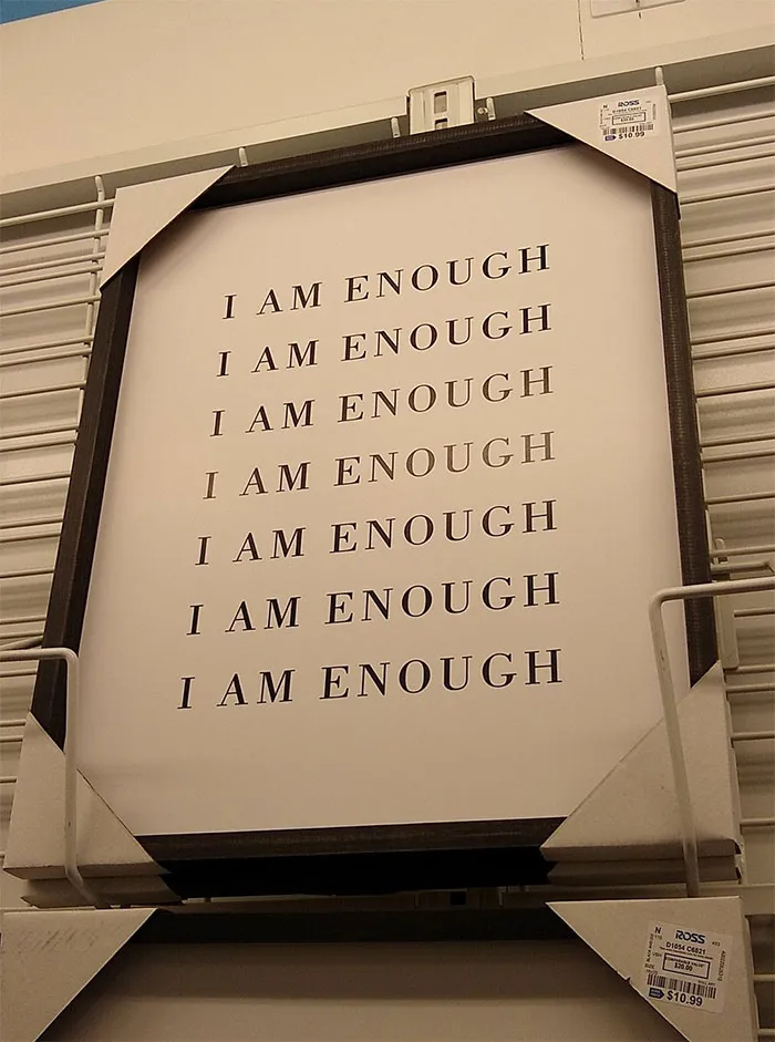 For Only $10.99 You Can Let Every Visitor To Your House Know You Are Struggling