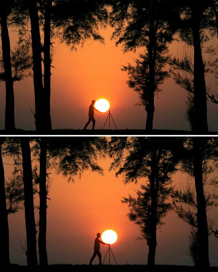 Gave Support To The Falling Sun