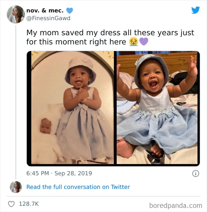Passing Down A Dress From Mother To Daughter