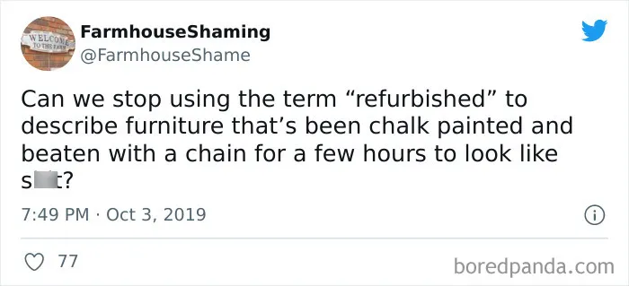 This Twitter Account Is Shaming Homes That Try Too Hard To Come Off As Chic Farmhouses, Here Are 40 Of Its Funniest Pics