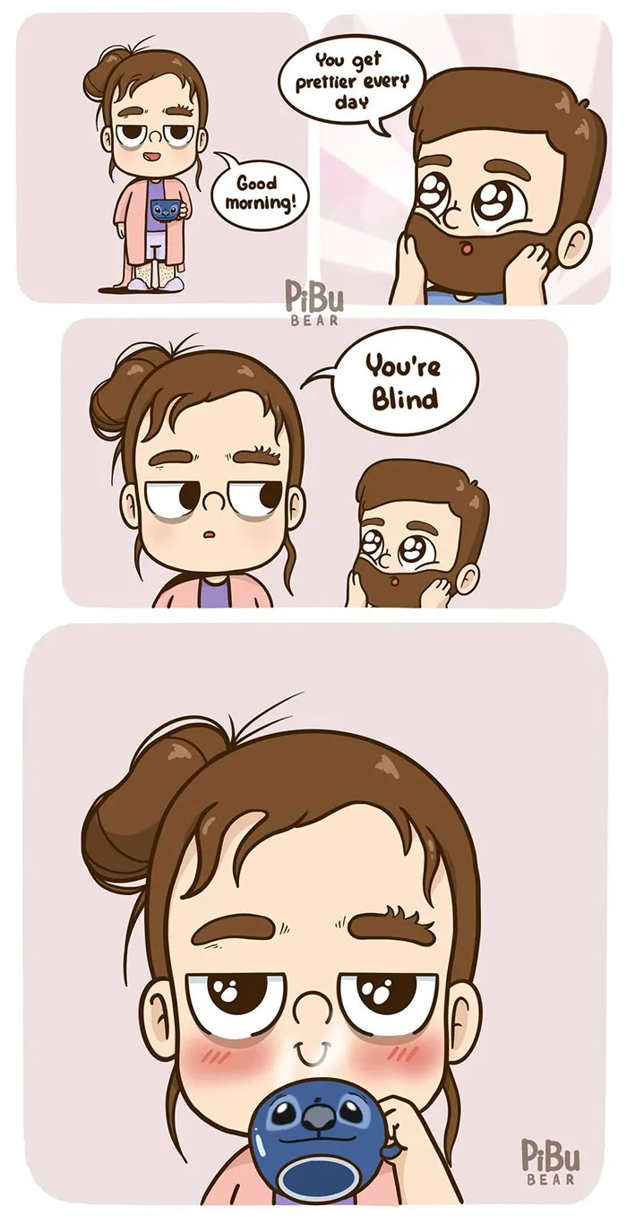 This Couple Illustrates Their Ups And Downs In Sweet And Relatable Comics (30 Pics)