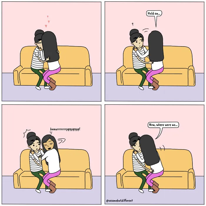 Life Of A Lesbian Couple: 20 Cute And Funny Comics I Made (New Pics)
