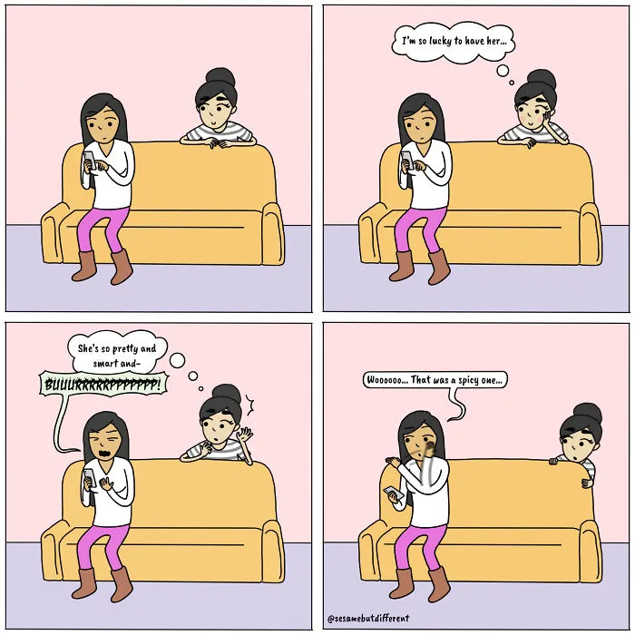Life Of A Lesbian Couple: 20 Cute And Funny Comics I Made (New Pics)