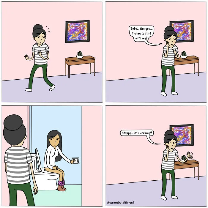 Life Of A Lesbian Couple: 20 Cute And Funny Comics I Made (New Pics)