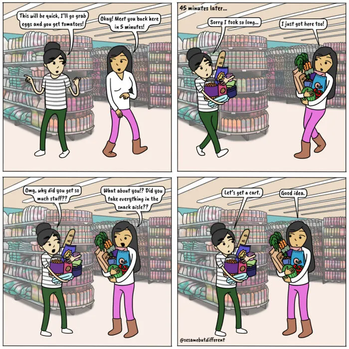 Life Of A Lesbian Couple: 20 Cute And Funny Comics I Made (New Pics)