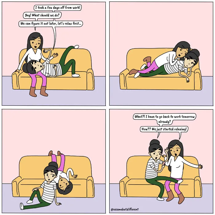 Life Of A Lesbian Couple: 20 Cute And Funny Comics I Made (New Pics)